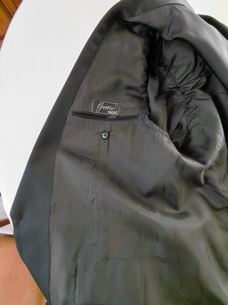 Esmoquin Talla Grande Negro