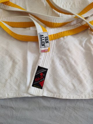 Kimono Judo Blanco Talla 180 + Cinturón Amarillo