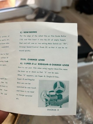 Proyector Elmo Dual Automático 1965-1970