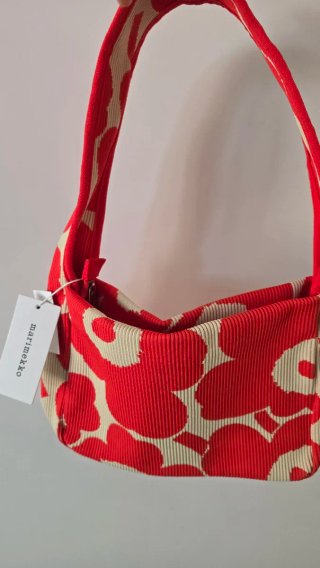 Bolso Marimekko Rojo Nuevo