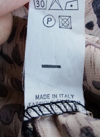 Vestito/Copricostume Moda Italiana