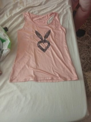 Camiseta Cardio Bunny Rosa Talla L