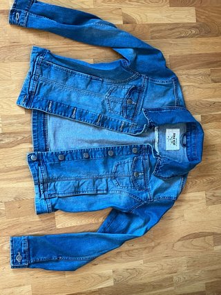 Chaqueta vaquera azul talla S