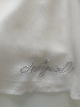 Camiseta gasa Desigual sin mangas