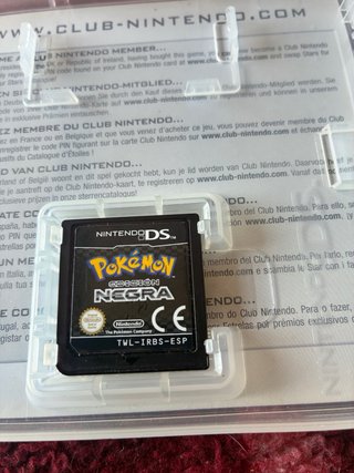 Pokémon Negro Nintendo DS Edición Negra
