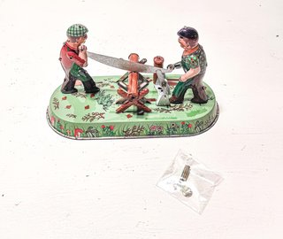 Giocattoli di latta - Leñadores