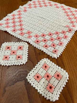 Set di tappeti vintage fatti a mano