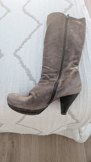 Botas de piel altas mujer Talla 36