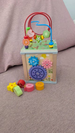Cubo Montessori 5 en 1