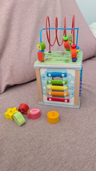 Cubo Montessori 5 en 1