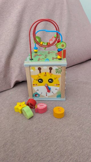 Cubo Montessori 5 en 1