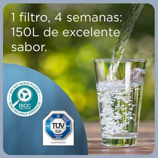 BRITA caraffa filtro acqua digitale blu