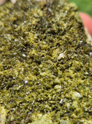 Mineral Epidota de Euskadi