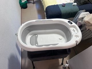 Bañera Cambiador Plegable Bebé 2 en 1