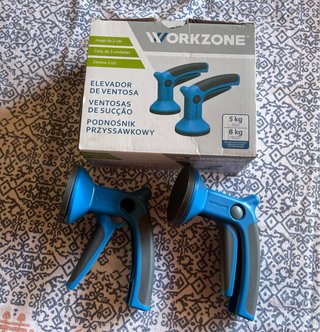 WORKZONE Elevadores de Ventosa (2 uds)