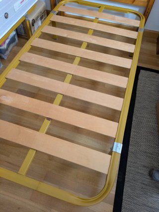 Conjunto de estructuras de camas de 90