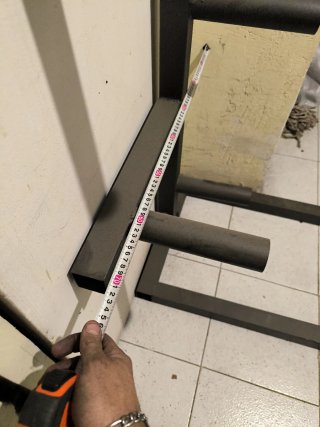 Soporte para discos olímpicos