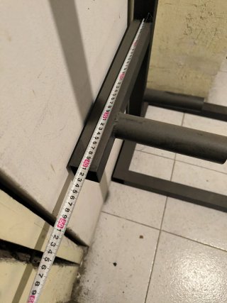 Soporte para discos olímpicos