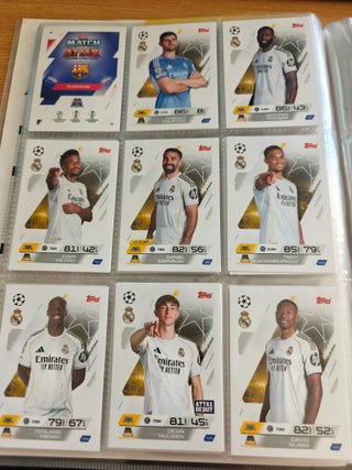 Album Match Attax 25 26 Con 316 Cromos diferentes