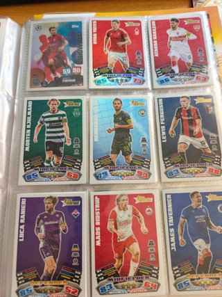 Album Match Attax 25 26 Con 316 Cromos diferentes