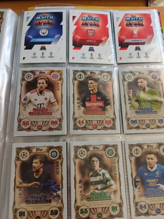 Album Match Attax 25 26 Con 316 Cromos diferentes