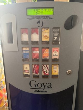 Máquina expendedora Goya Jofemar
