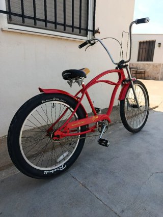 Bicicleta Custom Chopper Cruiser playera GT