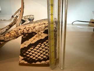 Sandali Zara stampa pitone tacco 6cm n.39