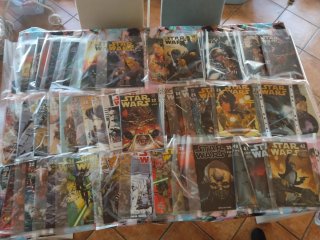 Colección grapa star wars comics