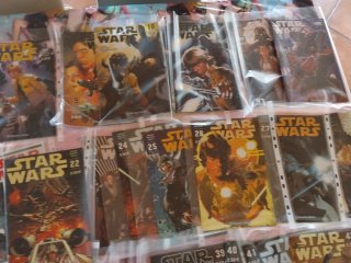 Colección grapa star wars comics