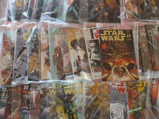 Colección grapa star wars comics