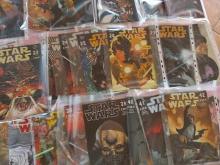 Colección grapa star wars comics