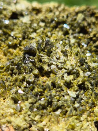 Mineral Epidota de Euskadi