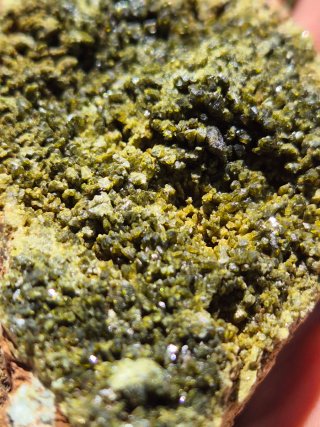 Mineral Epidota de Euskadi