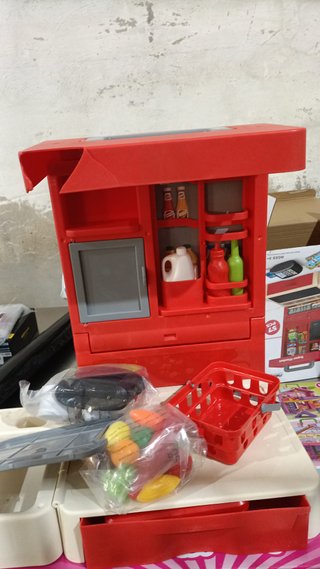 - RedCrab caja registradora juguete niños