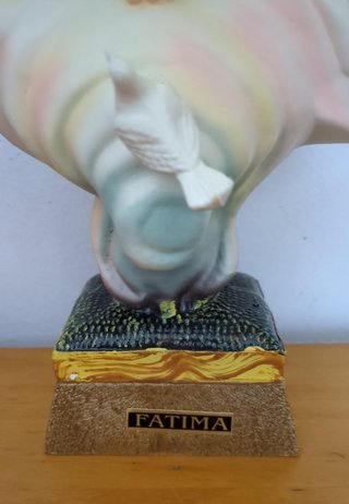 Figura Virgen de Fátima con corona