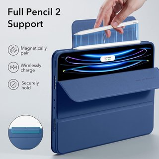ESR funda iPad Pro 11 soporte magnético azul