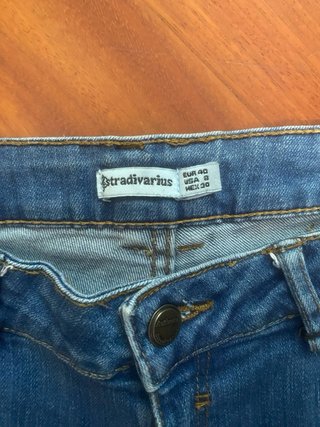 Pantalón vaquero Stradivarius mujer - azul claro