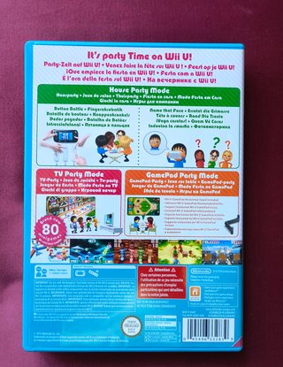 Wii Party U Nintendo Wii U Completo Ottimo