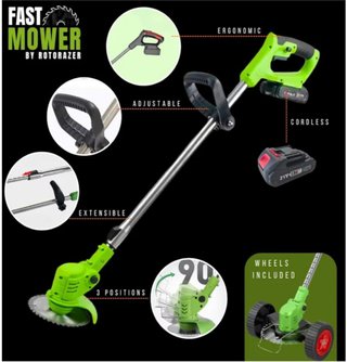 Desbrozadora Eléctrica 8 en 1 Rotorazer (NUEVA)