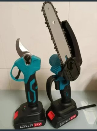 Motosierra Tijeras Batería Pértiga Telescópica