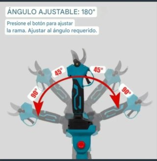 Motosierra Tijeras Batería Pértiga Telescópica
