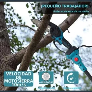 Motosierra Tijeras Batería Pértiga Telescópica