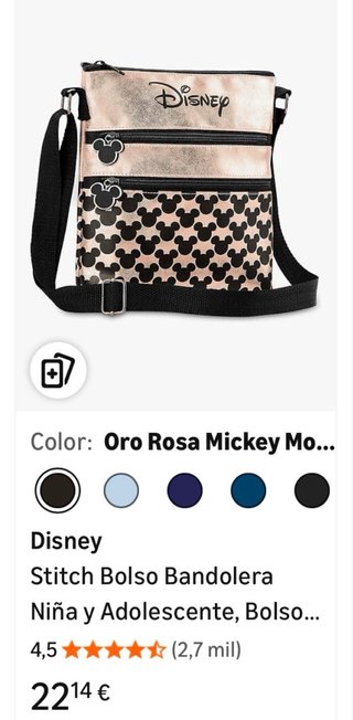 Bolso Mickey Mouse Disney