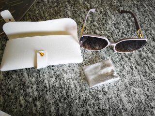 Gafas de Sol Titanora Oversized Doradas Moradas