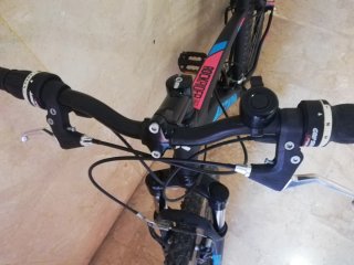 Bici MTB B'TWIN ROCKRIDER 340, 26 Pulgadas,Talla:M