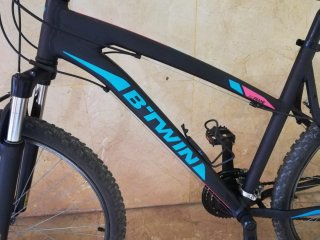 Bici MTB B'TWIN ROCKRIDER 340, 26 Pulgadas,Talla:M