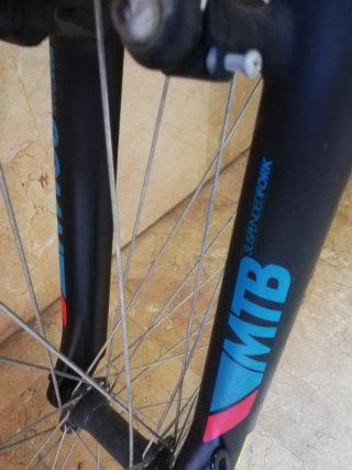 Bici MTB B'TWIN ROCKRIDER 340, 26 Pulgadas,Talla:M