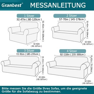 Fodera per divano elastica beige antiscivolo Granbest