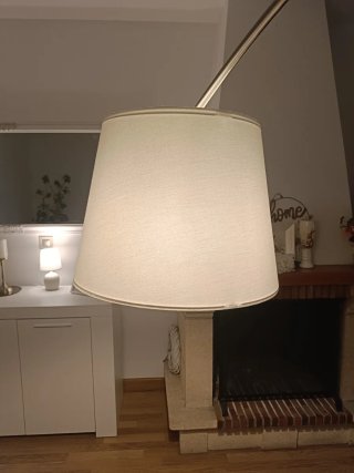 Lámpara de pie arco moderna